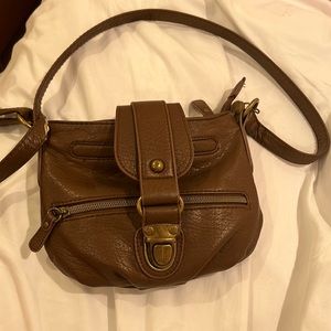 Cross-body bag, brown